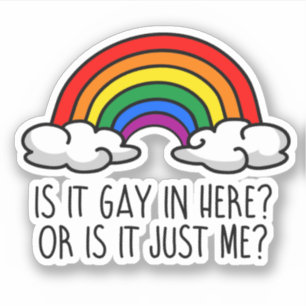 ADESIVO É GAY AQUI OU SOU EU