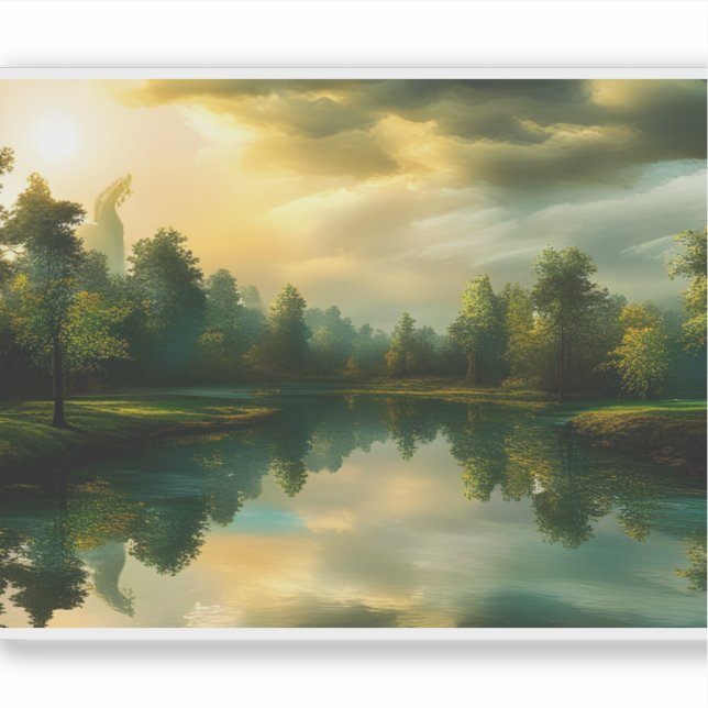 Adesivo E.J. Dourada Rustic Beauty Revelado Removable Viny (Frente)