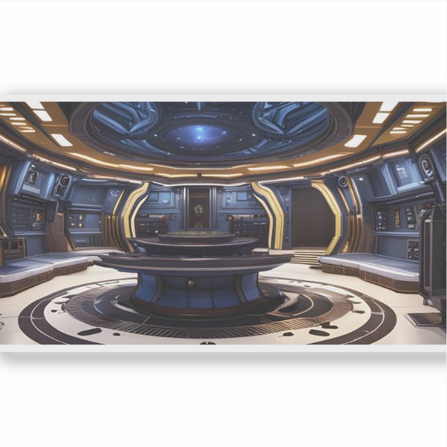 Adesivo E.J. Dourado navio-mãe 7 Vinil (Frente)