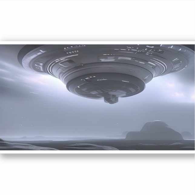 Adesivo E.J. Dourado navio-mãe Vinil (Frente)