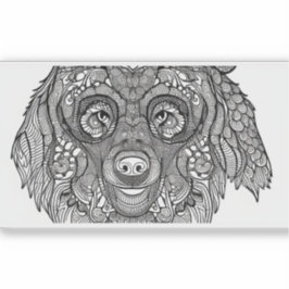 Adesivo E.J. Dourado Urso face amovível Vinil