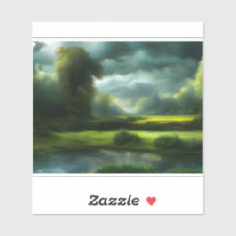 Adesivo E.J. Tranquilo Dourado Sinfonia Pastoral Removível