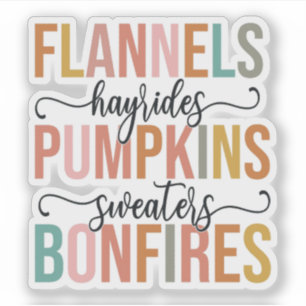 Adesivo É outono de novo