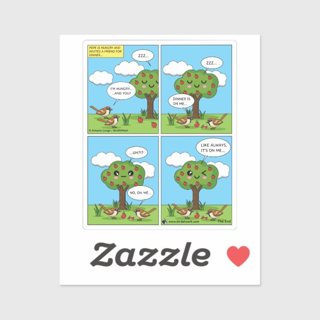 Adesivo É sobre mim... Comic (Folha)