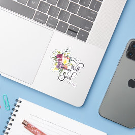 Adesivo É um spray floral bem