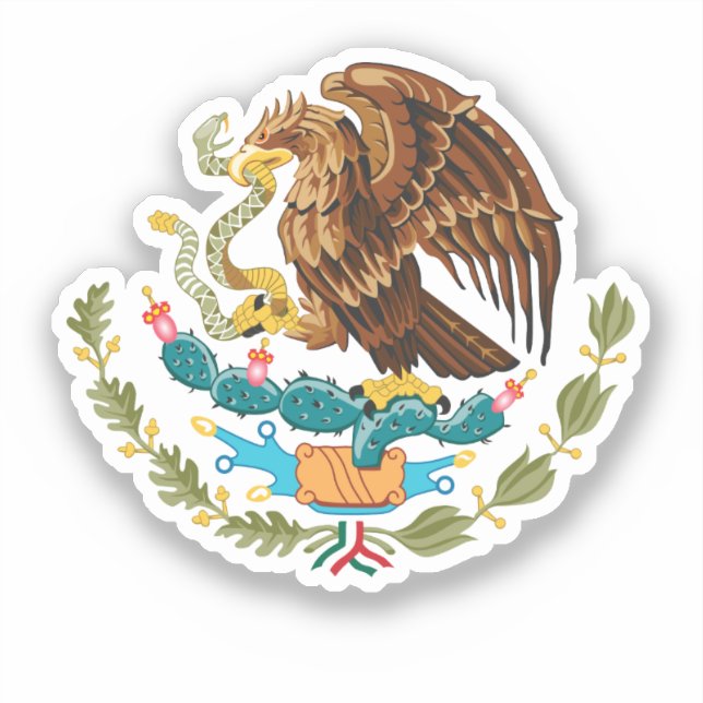 Adesivo Eagle From Mexican Flag (Frente)