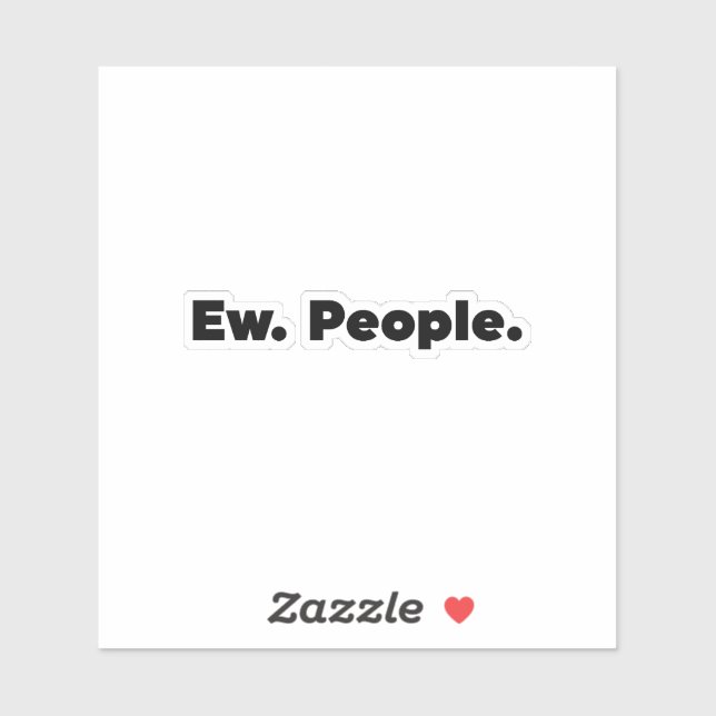 Adesivo Eca. Pessoas. (Folha)