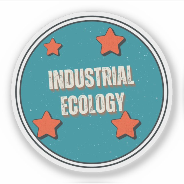Adesivo Ecologia Industrial (Frente)