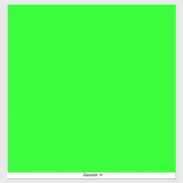 Adesivo Ecrã verde moderno brilhante Grande Quadrado