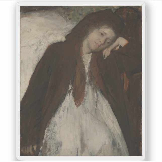 Adesivo Edgar Degas - O Convalescente (Frente)