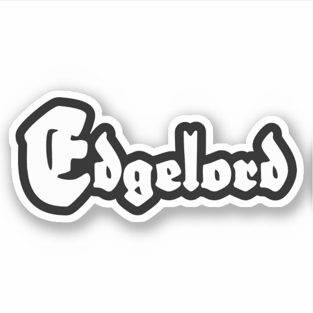 Adesivo Edgelord (Frente)