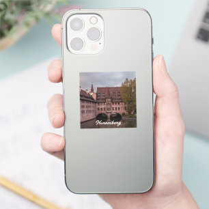 Adesivo Edifício histórico ao pôr do sol em Nuremberga, Al