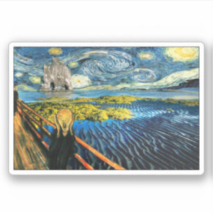 Adesivo Edvard encontra Vincent
