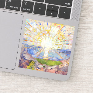 Adesivo Edvard Munch - O Sol 1911