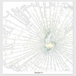 Adesivo efeito de vidro partido