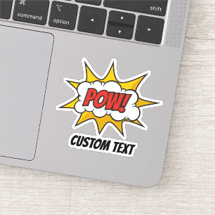 Adesivo Efeito Som de Banda Cômica