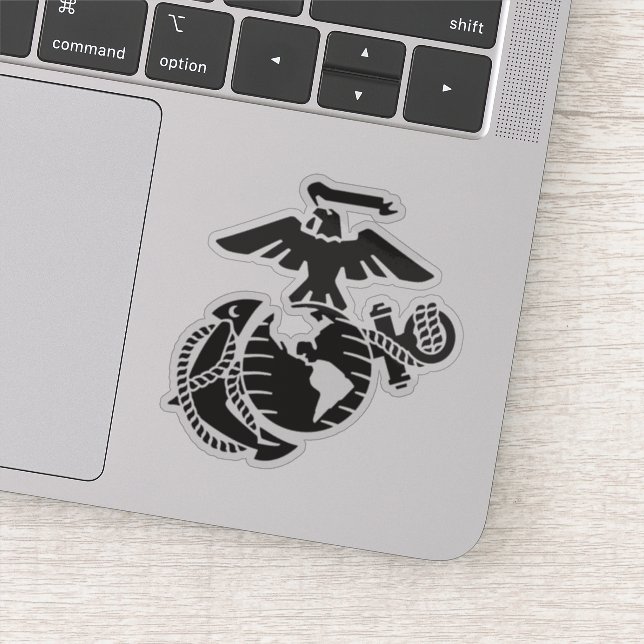 Adesivo EGA de uma cor - Preto (Detalhe)