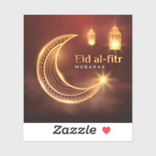 Adesivo Eid Al-Fitr Mubarak