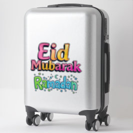 Adesivo EID Mubarak + Ramadã