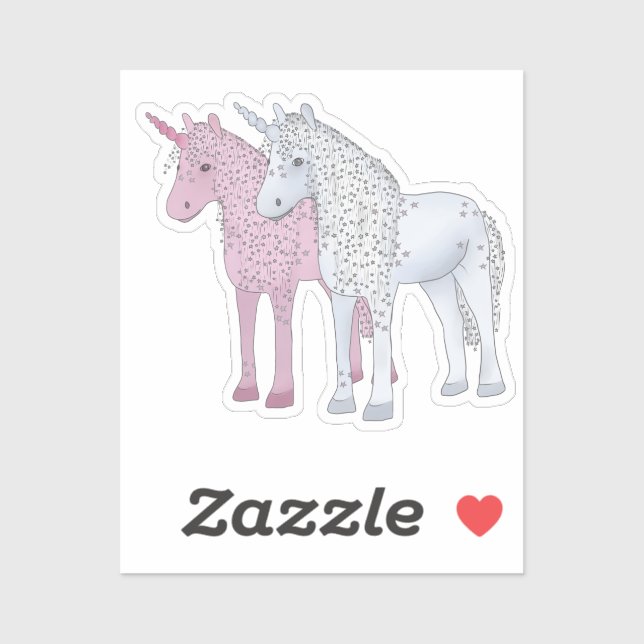 Adesivo Einhörner (Folha)