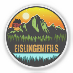 Adesivo Eislingen Fils, Baden-Württemberg Alemanha