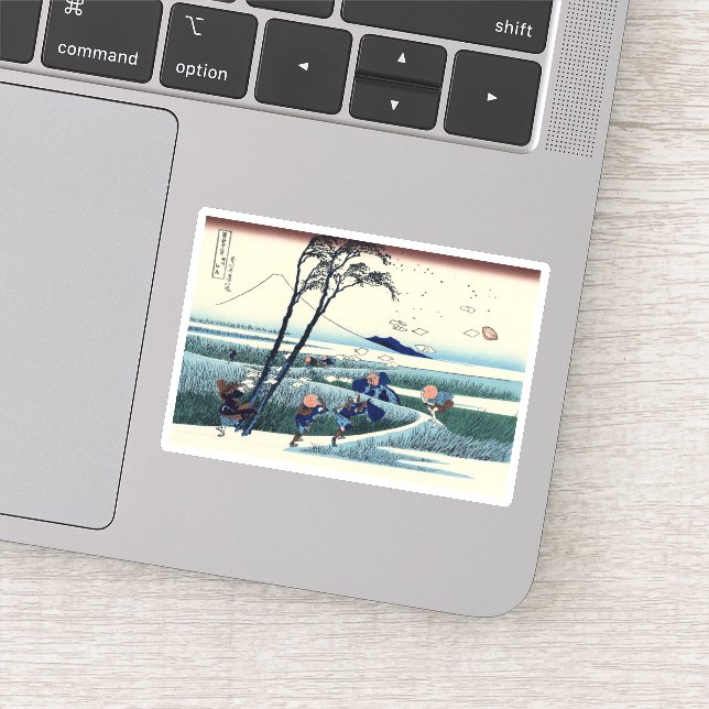 Adesivo Ejiri na província de Suruga (Detalhe)