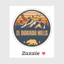 Adesivo El Dorado Hills, Califórnia