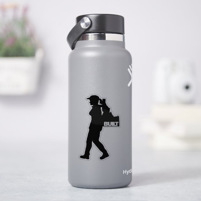 Adesivo Ela está fazendo mochila em Idaho Vinyl Decal (HidroFlask)