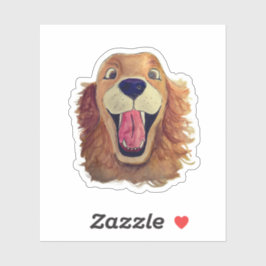 Adesivo Ele está feliz