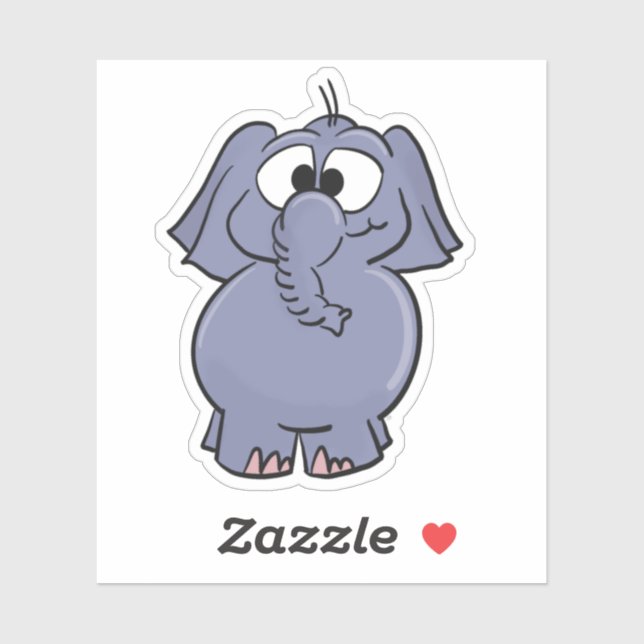 Adesivo Elefante (Folha)