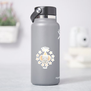 Adesivo Elefante Fofo Personalizado