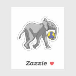 Adesivo Elefante no Esportes de Andebol