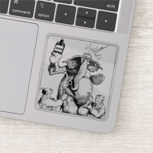 Adesivo Elefante tóxico