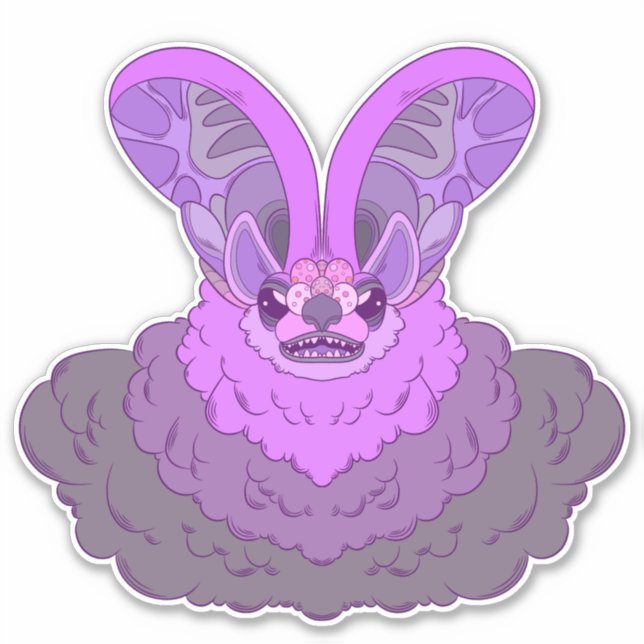 Adesivo Elegância na Escuridão (Frente)