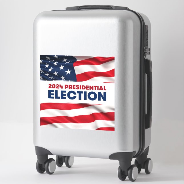 Adesivo Eleição Presidencial Dos EUA Em 2024 (Mala)