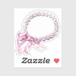 Adesivo Elementos de Coquete de Aquarela