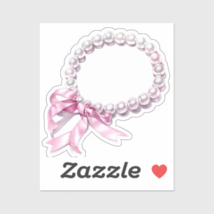 Adesivo Elementos de Coquete de Aquarela