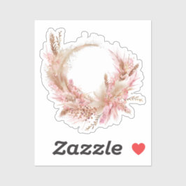 Adesivo Elementos de Coquete de Aquarela