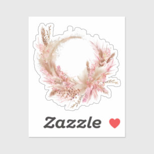 Adesivo Elementos de Coquete de Aquarela