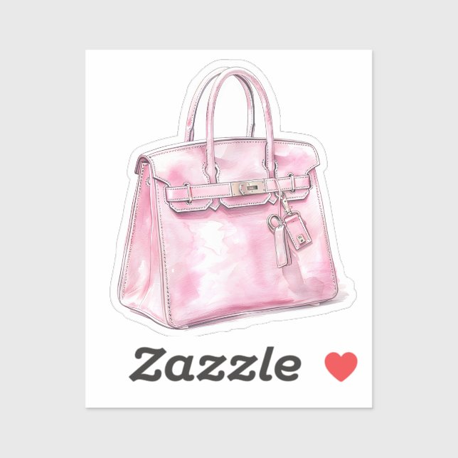 Adesivo Elementos de Coquete de Aquarela (Folha)