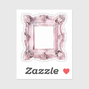 Adesivo Elementos de Coquete de Aquarela