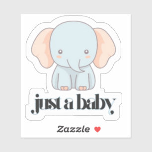 Adesivo Elephant Die Cut Sticker