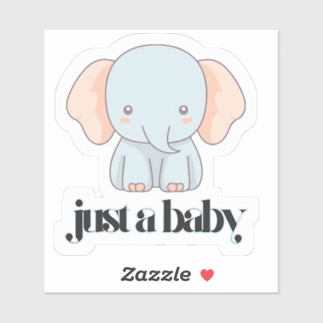 Adesivo Elephant Die Cut Sticker (Folha)