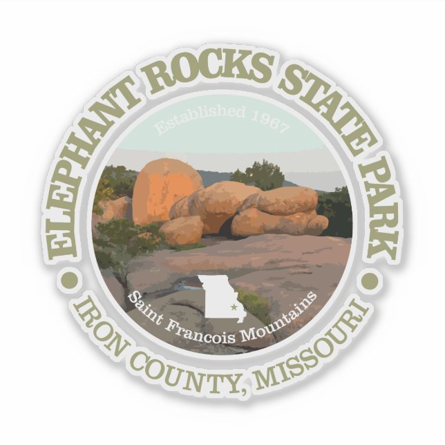 Adesivo Elephant Rocks SP (Frente)