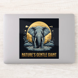 Adesivo Elephants Nature's Gentle Giant