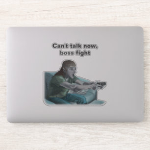 Adesivo Elf Video Gamer Boss Fight Fantasy Art Sticker