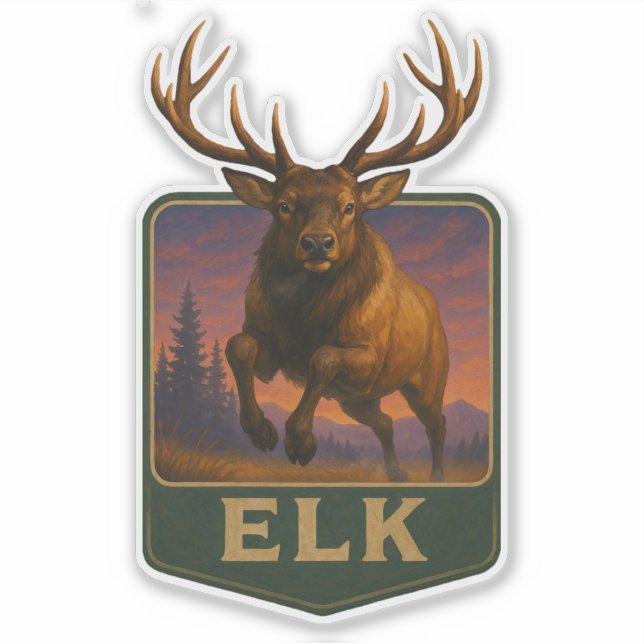Adesivo Elk Sticker (Frente)