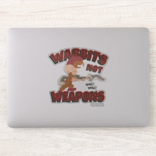 Adesivo ELMER FUDD™ & INSETOS BUNNY™ "Wabbits Not Armas" (