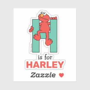 Adesivo Elmo Alphabet H Verde