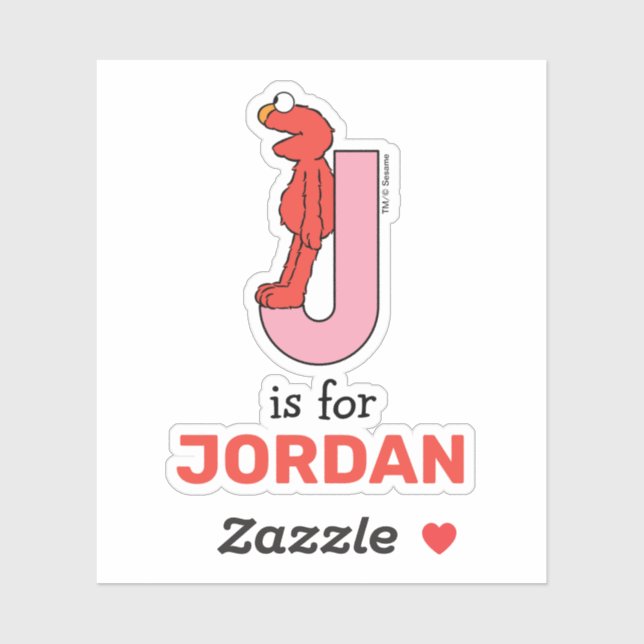 Adesivo Elmo Alphabet | J Rosa (Folha)